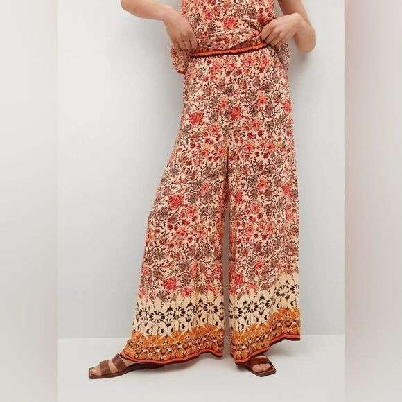 Mango Viscose Co-Ord Set Top and Pants New - Picture 4 of 14